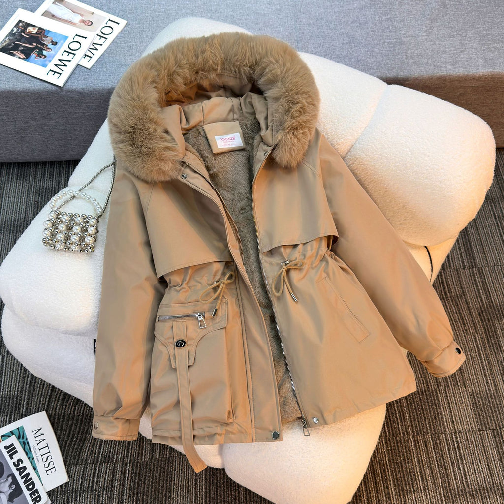 Luxury Faux Fur Trim Parka - Cozy Style for Winter
