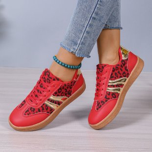 Retro-Vibe Suede Panel Sneakers - Classic Multi-Textured Trainers
