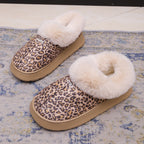 Plush Suede Faux-Fur Mules - Ultimate Cozy Loungewear Comfort
