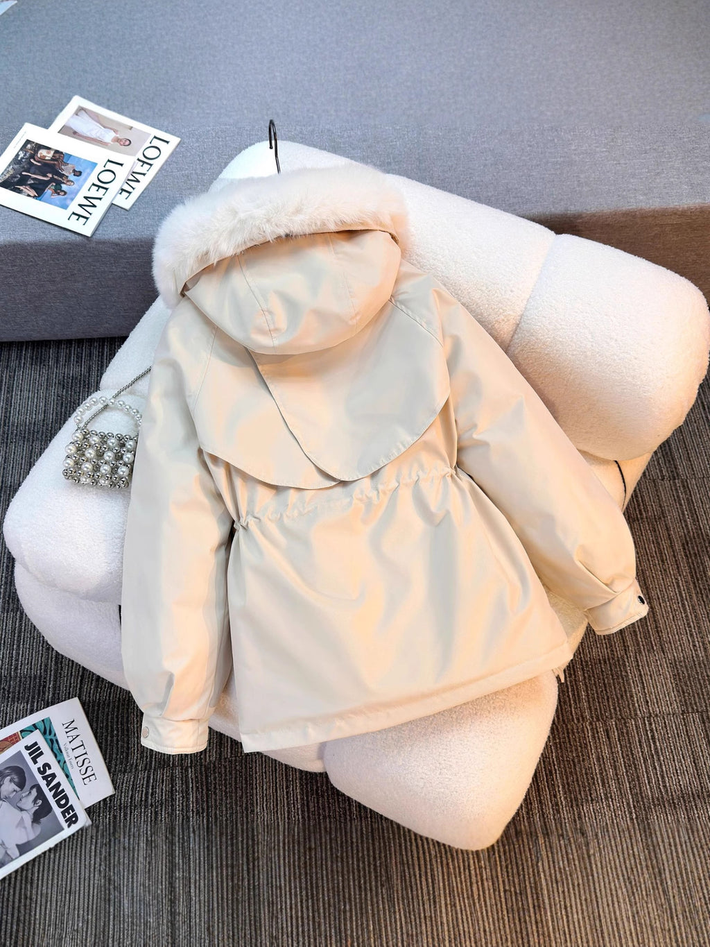 Luxury Faux Fur Trim Parka - Cozy Style for Winter