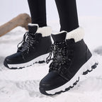 Arctic Luxe Sherpa-Lined Snow Boots - Warm Winter Utility Style