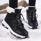 Arctic Luxe Sherpa-Lined Snow Boots - Warm Winter Utility Style