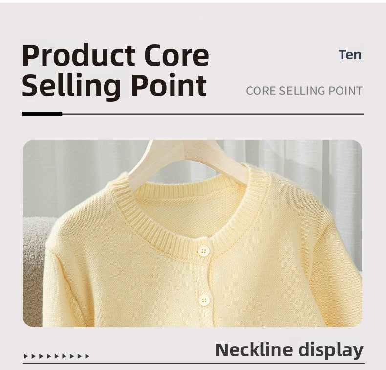 Buttercream Soft-Knit Cardigan - Essential Pastel Layering Piece