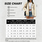 Emmiol【Back to School】Barn Jean Jacket for Women Zipper 2026 Clean Fit Long Sleeve Denim Jackets