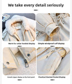 Luxury Faux Fur Trim Parka - Cozy Style for Winter
