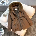 Luxury Faux Fur Trim Parka - Cozy Style for Winter